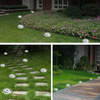 6x LAMPA SOLARNA OGRODOWA GRUNTOWA WBIJANA NAJAZDOWA 16 LED ŚWIECĄCY DYSK
