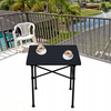 ZESTAW STOLIK TURYSTYCZNY SKŁADANY Stół Ogrodowy Balkonowy Taras 2 Krzesła