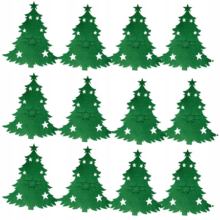 ŚWIĄTECZNE POKROWCE Etui Na Sztućce Chonika DEKORACJE Ozdoby Stół 12 sztuk