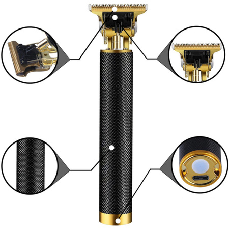 TRYMER MASZYNKA GOLARKA DO STRZYŻENIA GOLENIA BRODY WŁOSÓW ZAROSTU BARBER