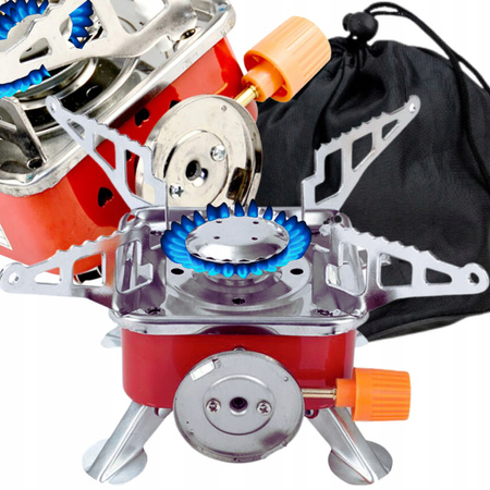 MINI KUCHENKA TURYSTYCZNA GAZOWA NA KARTUSZ KARTUSZE GAZ POLOWA PRZENOŚNA