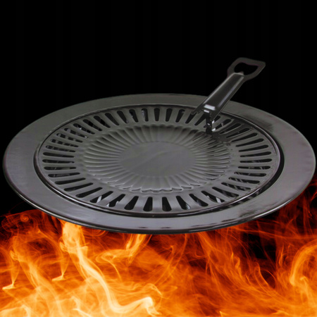 GRILL NAKŁADKA GRILLOWA DO KUCHENKI TURYSTYCZNEJ GAZOWEJ GAZ KARTUSZ