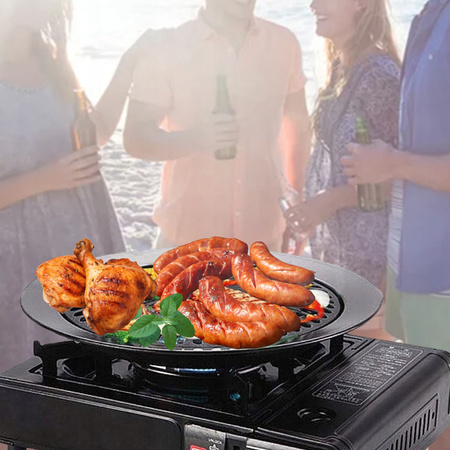 GRILL NAKŁADKA GRILLOWA DO KUCHENKI TURYSTYCZNEJ GAZOWEJ GAZ KARTUSZ