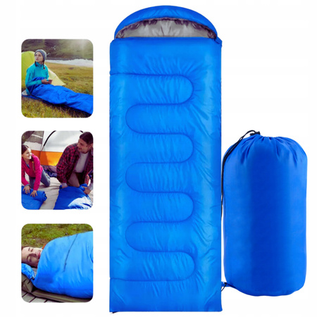 ŚPIWÓR MUMIA TURYSTYCZNY LEKKI CIEPŁY KOŁDRA POKROWIEC 210x75 CM KOLORY