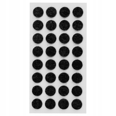 PODKŁADKI FILCOWE POD KRZESŁA MEBLE SAMOPRZYLEPNE ZESTAW 125 SZT FILC MOCNE