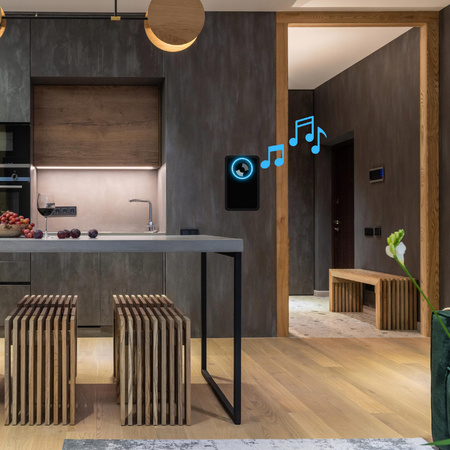 DZWONEK BEZPRZEWODOWY WODOODPORNY DO DRZWI 300M IP44 ZEWNĘTRZNY DO FURTKI