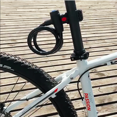 ZAPIĘCIE ROWEROWE BLOKADA ZABEZPIECZENIE DO ROWERU LINKA ZAMEK ŁAŃCUCH