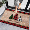 WYCIERACZKA ŚWIĄTECZNA POD DRZWI 45x45cm WEJŚCIOWA DO BUTÓW CHRISTMAS MATA