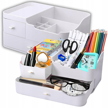 PRZYBORNIK ORGANIZER NA BIURKO SZYFLADKA DUŻY BIURKOWY Dla Dzieci Biura