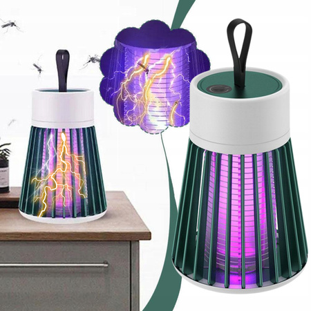 LAMPA OWADOBÓJCZA NA KOMARY MUCHY OWADY ELEKTRYCZNA PUŁAPKA SKUTECZNA UV