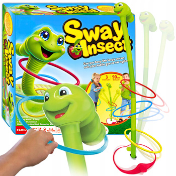 Gra Zręcznościowa Tańczący Robak Gibiący Robaczek dla Dzieci na Prezent