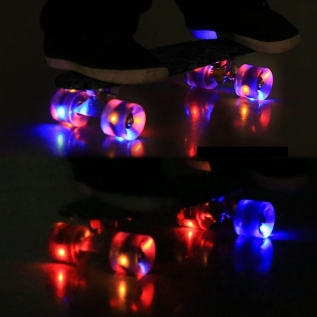 DESKOROLKA FISZKA LED DESKA ŚWIECĄCE KOŁA RGB FISHBOARD FISH PREZENT DLA DZIECI