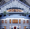 SOPLE 500 LED KURTYNA LAMPKI ZEWNĘTRZNE IP44 STAŁE + FLASH GIRLANDA BIAŁE