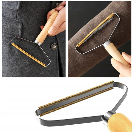 GOLARKA DO UBRAŃ SWETRÓW TAPICERKI ZMECHACEŃ SIERŚCI GRZEBIEŃ OSTRZE