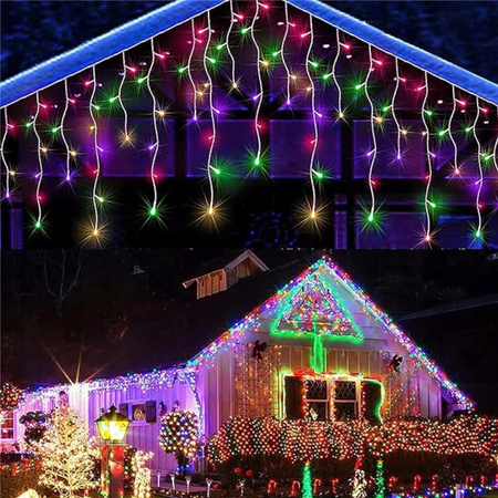 SOPLE 300 LED LAMPKI ZEWNĘTRZNE IP44 STAŁE + FLASH ŚWIATEŁKA MULTIKOLOR