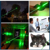 MOCNY WSKAŹNIK LASEROWY LASER POINTER ZIELONY AKU + ŁADOWARKA I NAKŁADKA