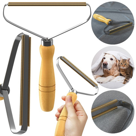 GOLARKA DO UBRAŃ SWETRÓW TAPICERKI ZMECHACEŃ SIERŚCI GRZEBIEŃ OSTRZE