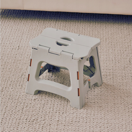 Stołek Taboret Składany Krzesło Składane Duży Antypoślizgowe Nóżki 135kg