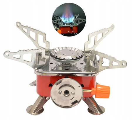 MINI KUCHENKA TURYSTYCZNA GAZOWA NA KARTUSZ KARTUSZE GAZ POLOWA PRZENOŚNA