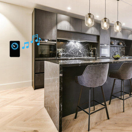 DZWONEK BEZPRZEWODOWY WODOODPORNY DO DRZWI 300M IP44 ZEWNĘTRZNY DO FURTKI