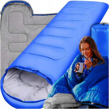 ŚPIWÓR MUMIA TURYSTYCZNY LEKKI CIEPŁY KOŁDRA POKROWIEC 210x75 CM KOLORY