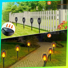 Lampa SOLARNA POCHODNIA LED Lampy Ogrodowe Solarne Ogrodu Wbijana Płomień