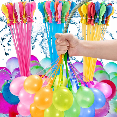 BOMBY WODNE BALONY NA WODĘ GWINT AUTOMAT ZESTAW 111 SZTUK ŚMINGUS DYNGUS