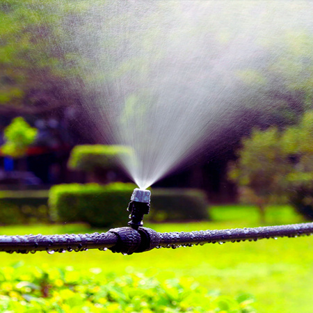 KURTYNA WODNA MGIEŁKA WĄŻ 20m ZRASZACZ OGRÓD KLIMA ZESTAW DO NAWADNIANIA