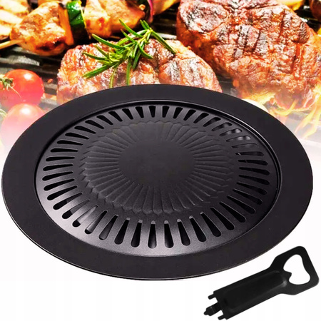 GRILL NAKŁADKA GRILLOWA DO KUCHENKI TURYSTYCZNEJ GAZOWEJ GAZ KARTUSZ