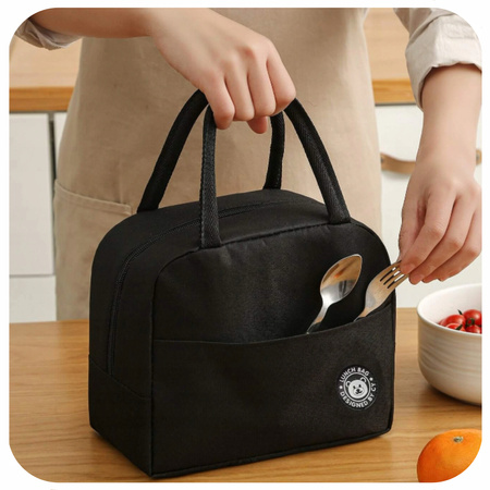 TORBA TERMICZNA ŚNIADANIOWA IZOLACYJNA NA JEDZENIE PIKNIK PLAŻĘ LUNCH BOX