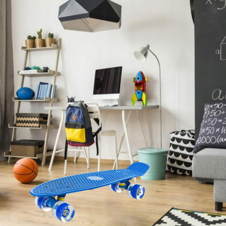 DESKOROLKA FISZKA LED DESKA ŚWIECĄCE KOŁA RGB FISHBOARD FISH PREZENT DLA DZIECI