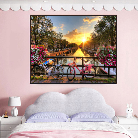 MALOWANIE PO NUMERACH Z RAMĄ Obrazy Do Malowania Zestaw OBRAZ 40X50 Prezent