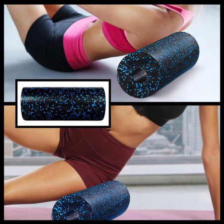 ZESTAW EPP ROLLER DO MASAŻU WAŁEK PIŁKA DUOBALL + MASAŻER PIANKOWY SPORT