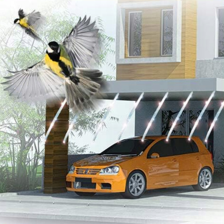 Odstraszacz Ptaków Taśma Odstraszająca Ptaki Na Gołębie Kruki 2x50m 100m