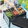 GRILL TURYSTYCZNY PRZENOŚNY WĘGLOWY SKŁADANY BBQ KEMPINGOWY WALIZKA GRIL