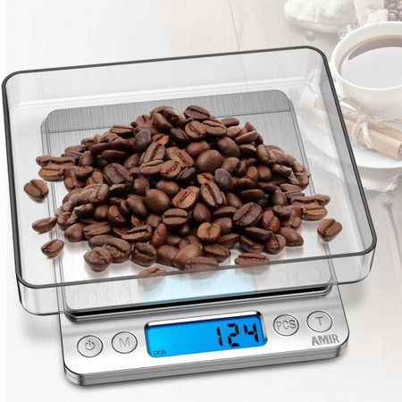 WAGA JUBILERSKA PRECYZYJNA ELEKTRONICZNA LCD 0,01g 500g KUCHENNA DOMOWA