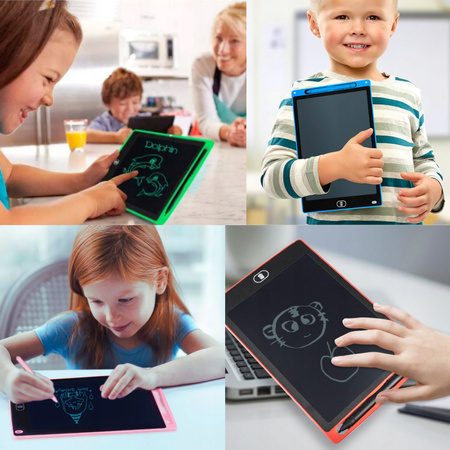 TABLET GRAFICZNY XXL TABLICA ZNIKOPIS A4 DO RYSOWANIA DLA DZIECI 12 CALI