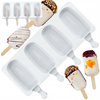 FOREMKI FORMA SILIKONOWA DO LODÓW NA PATYKU FORMY FOREMKA LODU DESERÓW LODY