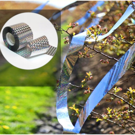 Odstraszacz Ptaków Taśma Odstraszająca Ptaki Na Gołębie Kruki 2x50m 100m