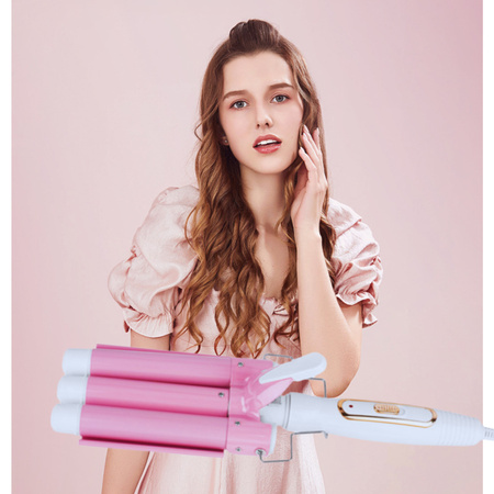 FALOWNICA DO STYLIZACJI WŁOSÓW KARBOWNICA LOKÓWKA WIELOFUNKCYJNA FALE LOKI