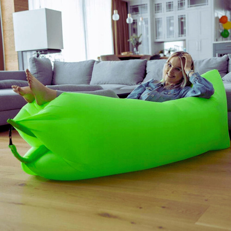 NADMUCHIWANA ROZKŁADANA SOFA LAZY BAG AIR NA PLAŻE FOTEL MATERAC LEŻAK