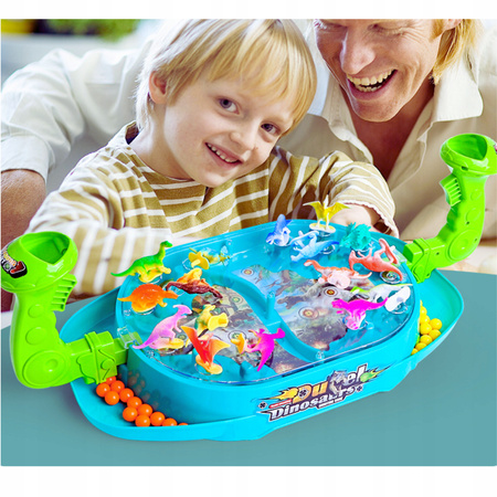 GRA ZRĘCZNOŚCIOWA INTERAKTYWNA ZABAWKA PREZENT DLA DZIECI DINOZAURY STRZELA