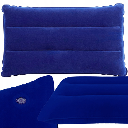 PODUSZKA PODRÓŻNA TURYSTYCZNA DMUCHANA DO SAMOCHODU SAMOLOTU ZAGŁÓWEK SZYJĘ