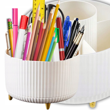 Organizer Na Biurko Duży Obrotowy Przybornik Biurkowy Dla Dzieci Biura