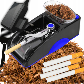 ELEKTRYCZNA MASZYNKA DO PAPIEROSÓW NABIJARKA TYTOŃ DO ROBIENIA GILZ AUTOMAT