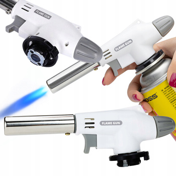 PALNIK GAZOWY NA KARTUSZE OPALARKA LUTLAMPA PIEZO REGULACJA + GAZ KARTUSZ