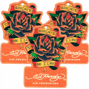 Zapach Samochodowy Zawieszka Zapachowa Auto CAR Odświeżacz Zestaw 3x Sztuki