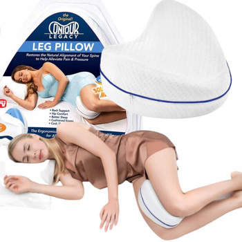 PODUSZKA ORTOPEDYCZNA MIĘDZY NOGI KOLANA DO SPANIA SEPARATOR POKROWIEC