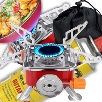 MINI KUCHENKA TURYSTYCZNA GAZOWA NA KARTUSZ KARTUSZE GAZ POLOWA PRZENOŚNA