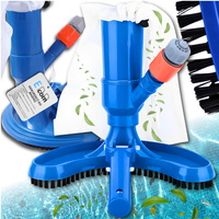 ODKURZACZ DO BASENU CZYSZCZENIA DNA BASENOWY SIATKA SZYBKOZŁĄCZKA DO WĘŻA